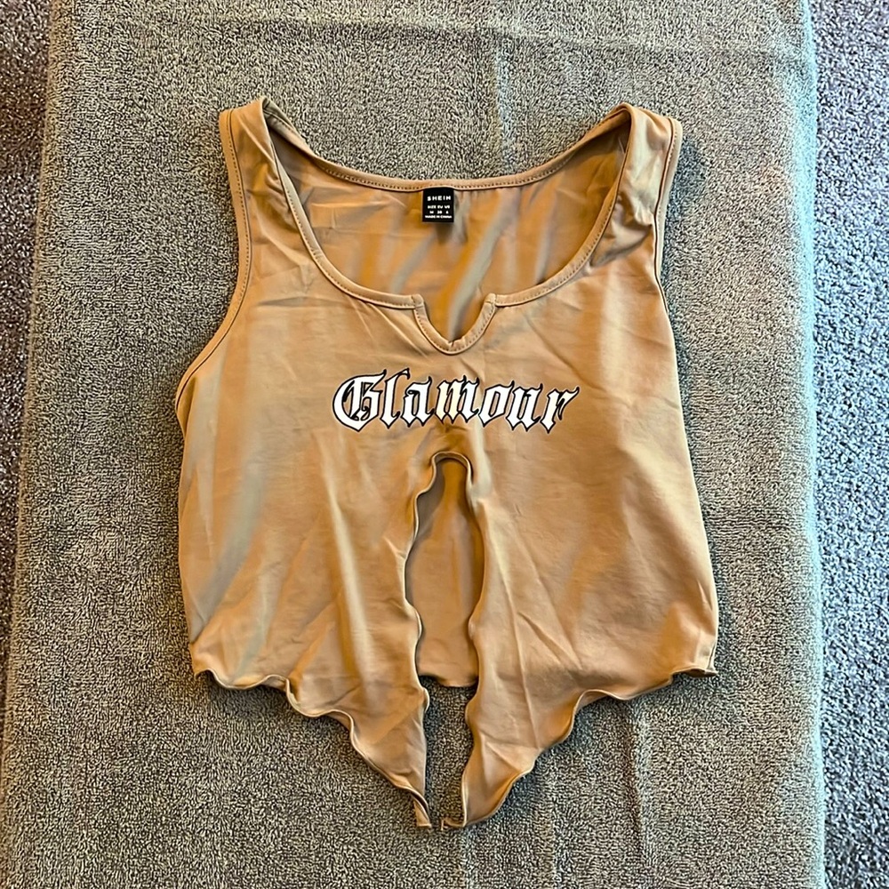 Glamour Cutout Top